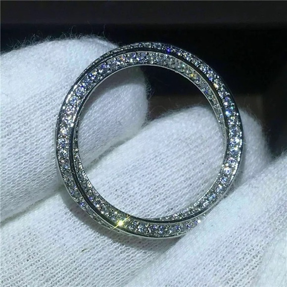 New Eternity Bridal Diamond Ring - Picture 3 of 6